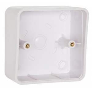 RGL Electronics PBBSHR-W Hooded Back Box Surface Mounted In White